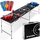 TecTake Beerpong-bord Pong Brews & Table Throws Height