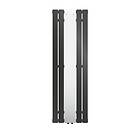 ML-Design Badrumsvärmare 1600x450 mm, antracit med spegel