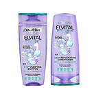 L'Oreal L'Oréal Paris Elvital Hyaluron Pure Shampoo & Conditioner 400ml 300ml Sc