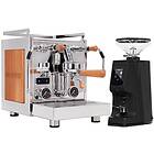 Profitec Pro 600 Devils Edition Ekträd Inkl. Eureka Atom Touch 65 Espressokvarn