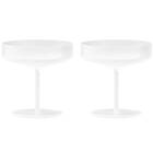 Ferm Living Ripple Champagnekupa 2-pack, Frosted