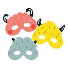 Pappmasker Monster Bash 6-pack