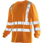 Jobman T-shirt Långärmad Varsel 5593 Orange/Orang XS 65559351-3131-3