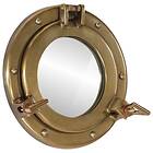 vidaXL Väggspegel Ø23 aluminium och glas 357851