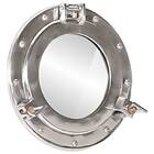 vidaXL Väggspegel Ø30 aluminium och glas 357848