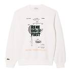 Lacoste Patent Motif Piqué Jogger Sweatshirt (Unisex)