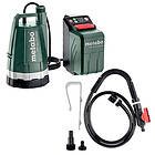 Metabo Tpf 18 Ltx 2200 Batteridriven Dränkbar Pump För Regnvatten