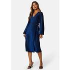 Happy Holly Denim Wrap Dress