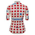 Santini Gpm Leader Tour De France Femme Avec Zwift Official 2024 Short Sleeve Jersey (Dam)