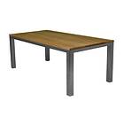 Selected Exclusive Duke matbord Teak/rostfritt 200 x 100 cm