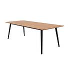 Sunzo Eastport matbord Teak/svart