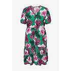 Only Carmakoma Klänning carClea Life 2/4 Blk Dress Aop