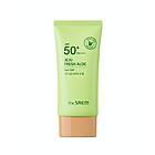 The Saem Jeju Fresh Aloe Sunscreen Cream-Gel SPF50+ 50g