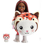 Barbie Cutie Reveal Chelsea Docka Kitten-Red Panda