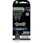 Wilkinson Sword Hydro3 Skin Protection Black Edition Rakapparat 1 st. male