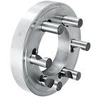 Bernardo Fläns gjutjärn ø250 mm DIN 55029 centrerpatron kon /D6