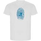 Kruskis Snowboarder Fingerprint Eco Short Sleeve T-shirt (Herr)