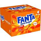 Fanta Orange Zero 6x33cl