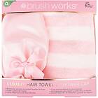 Brushworks Luxury Hair Towel & Shower Cap