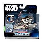 Star Wars Micro Galaxy Squadron V-Wing fighter