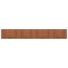 vidaXL Matta rektangulär brun 60x400 cm bambu 376728