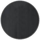 vidaXL Matta rund grå 100 cm bambu 376988