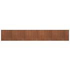 vidaXL Matta rektangulär brun 80x500 cm bambu 376926