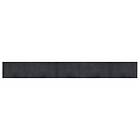 vidaXL Matta rektangulär grå 60x500 cm bambu 376736