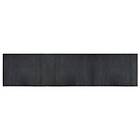 vidaXL Matta rektangulär grå 70x300 cm bambu 376754