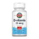 KAL D-vitamin 25 µg 100 kapslar