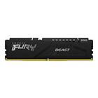 Kingston Fury Beast 16GB DDR5 6,400mhz Cl32 (KF564C32BB-16)