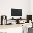 vidaXL TV-skåp 2 st brun ek 100x30x50 cm konstruerat trä 840799