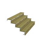Plus Terrasstrappa 34,2-180 Grader 4 trappsteg 34,2° 180 cm 546441-1