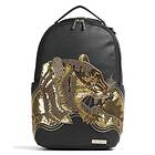 Sprayground Ai Gold Bead Tiger Backpack
