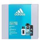 Adidas Ice Dive For Him Edt 100ml Deospray 150ml Shower Gel 250ml