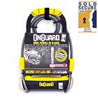 OnGuard Pitbull Standard Shackle U-lock With Padlock Cable 115x230x14mm