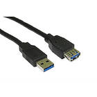 Cables Direct USB A - USB A M-F 3.0 5m