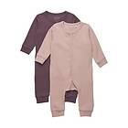 Minymo Sovoverall 2-pack Misty Rose