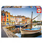 Educa Pussel: Harbour In Martigues, Provence 1000 Bitar