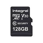 Integral Security microSDXC Class 10 UHS-I U3 V30 128GB