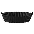 Maku Silikonform till airfryer 21,5x17,5 cm, svart