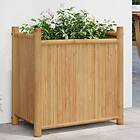 vidaXL Odlingslåda 50x30x50 cm bambu 366462