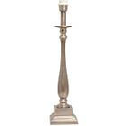 Hallbergs Strada Lampfot 62cm Antik Silver