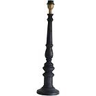 Hallbergs Oxford Lampfot 62cm Antik Svart