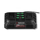 Parkside Chargeur de batterie double 20V, PDSLG 20 B, 2 x 4,5A