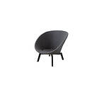 Cane-Line Peacock loungefåtölj Mörkgrå/teak