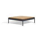Skargaarden Lidö soffbord Aluminium/teak 80 x 80 cm