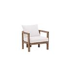 Venture Design Erica loungefåtölj Akacia/offwhite