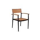 Sunzo Eastport matstol Teak/svart