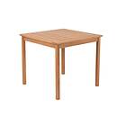 Sunzo Seaford cafébord Teak 80 x 80 cm